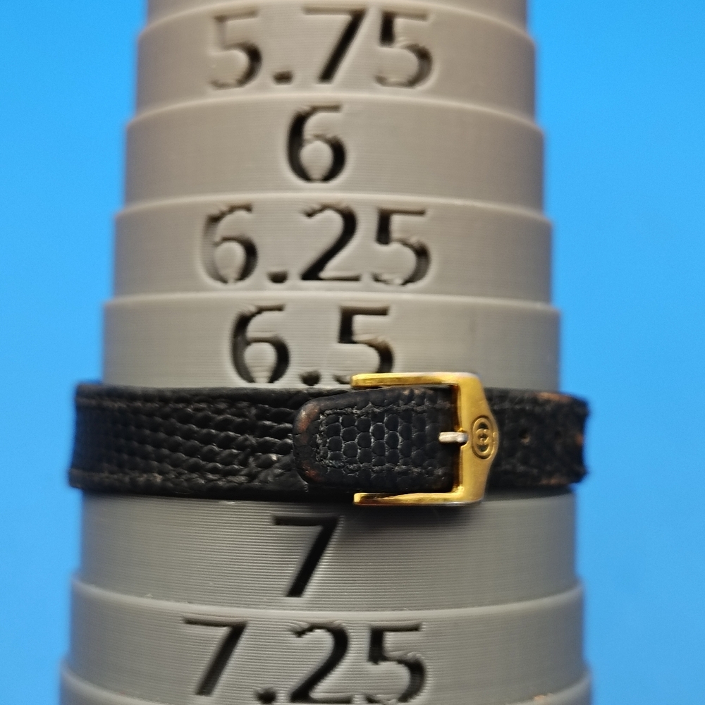 Vintage 1992 Authentic‎ GUCCI 3001L Swiss Womens Quartz Watch Lizard Skin band - Picture 11 of 11